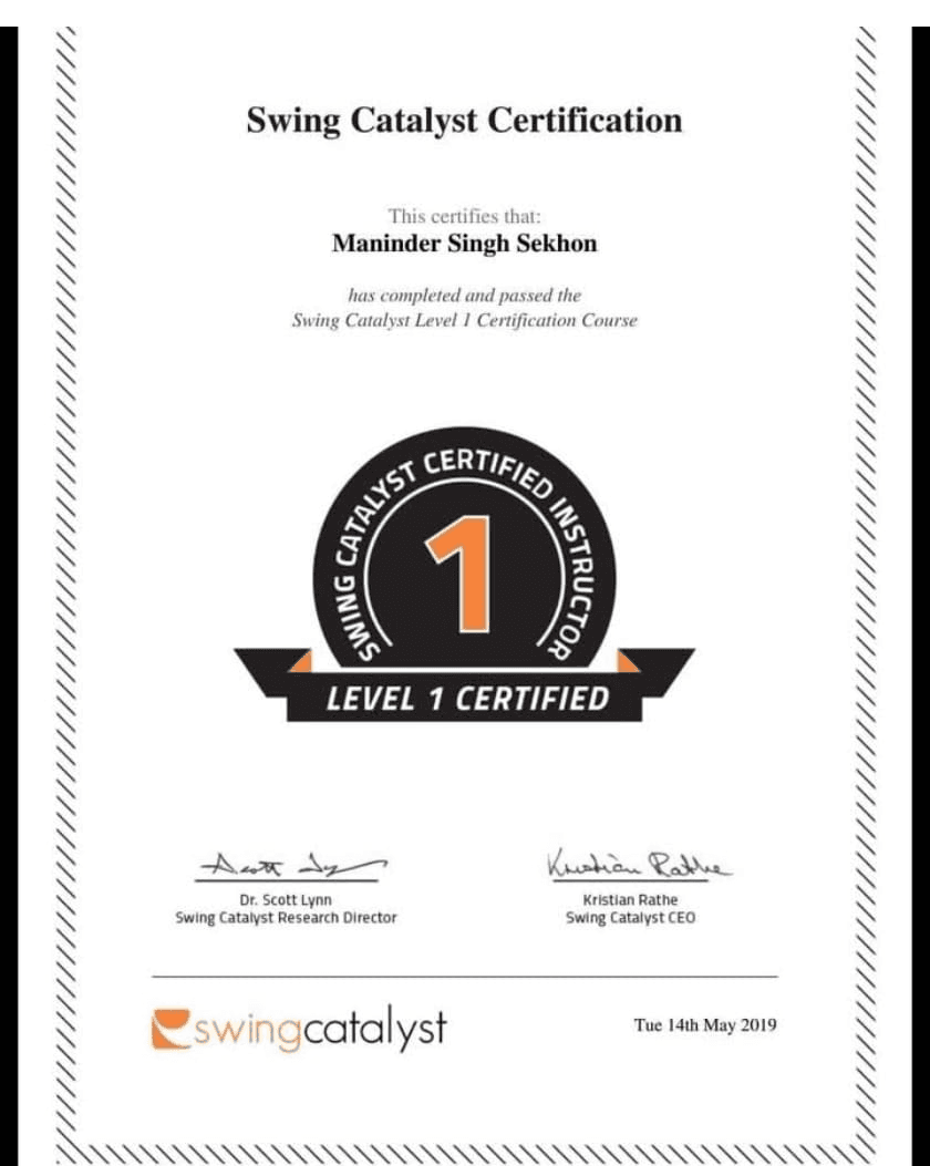 Swing catalyst - Ground forces