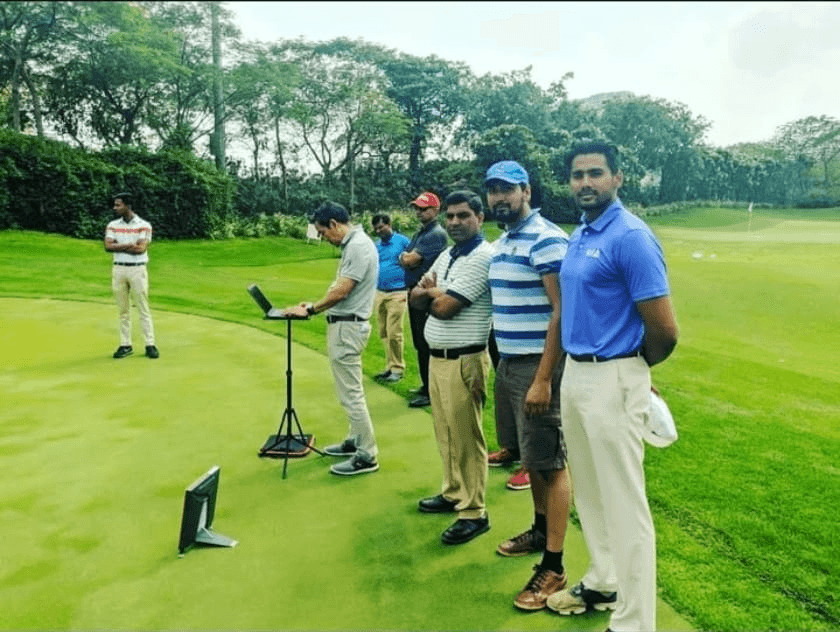 During Trackman visit